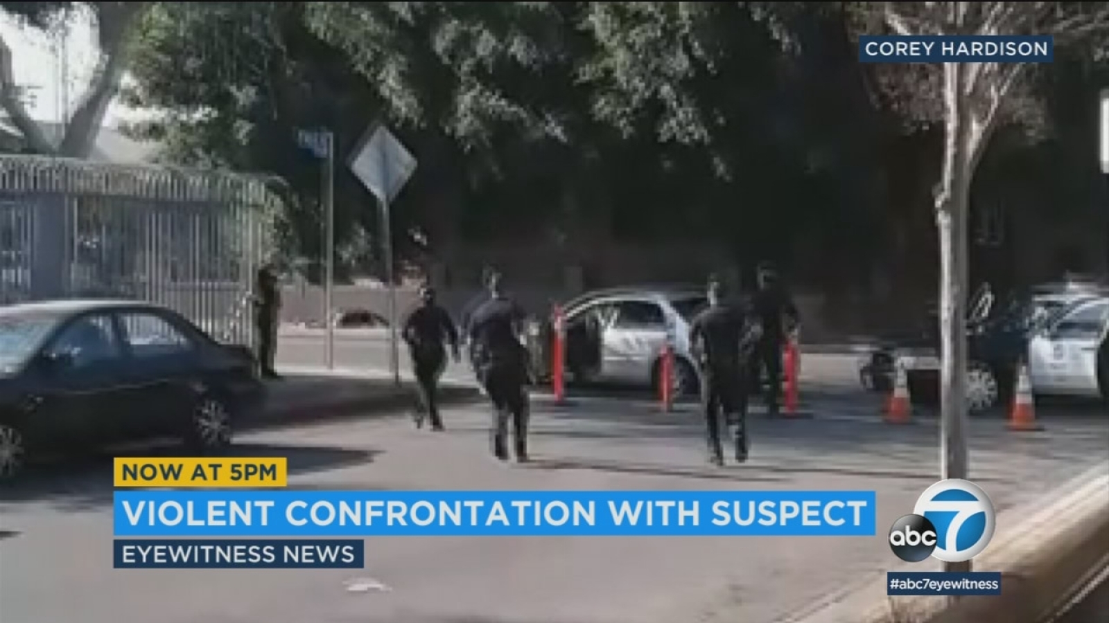 Suspect injured in officer-involved shooting in South Los Angeles ...