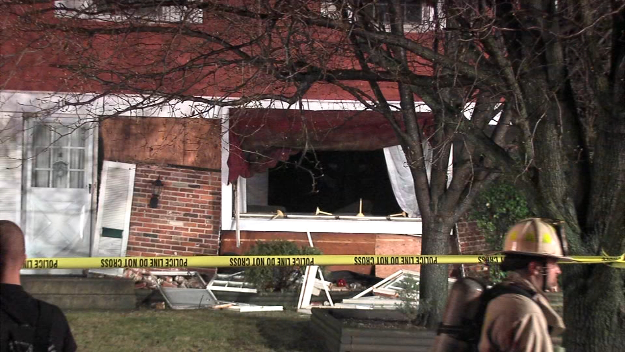 Explosion forces man from Delran home