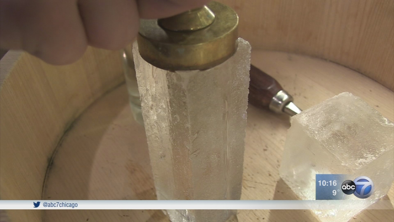 'Craft ice' from South Side is latest cocktail trend