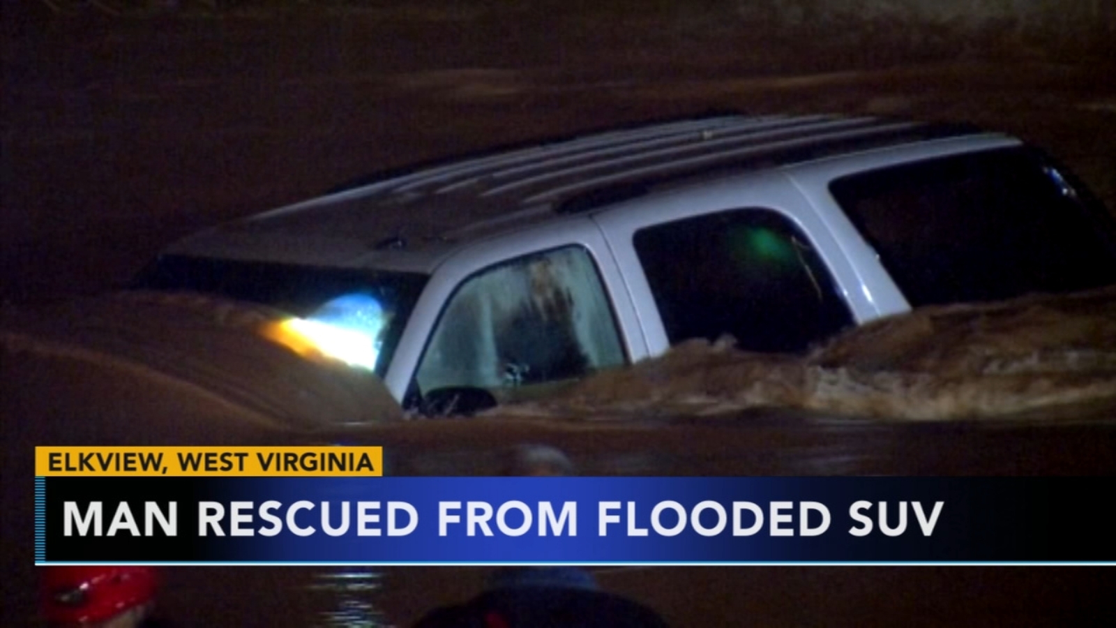 VIDEO: Driver rescued from flash flooding in West Virginia - 6abc ...