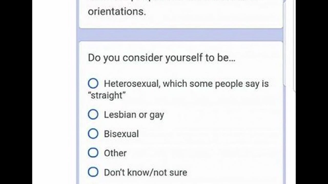 Questions for 6th graders on drug use, gender identity outrage parents