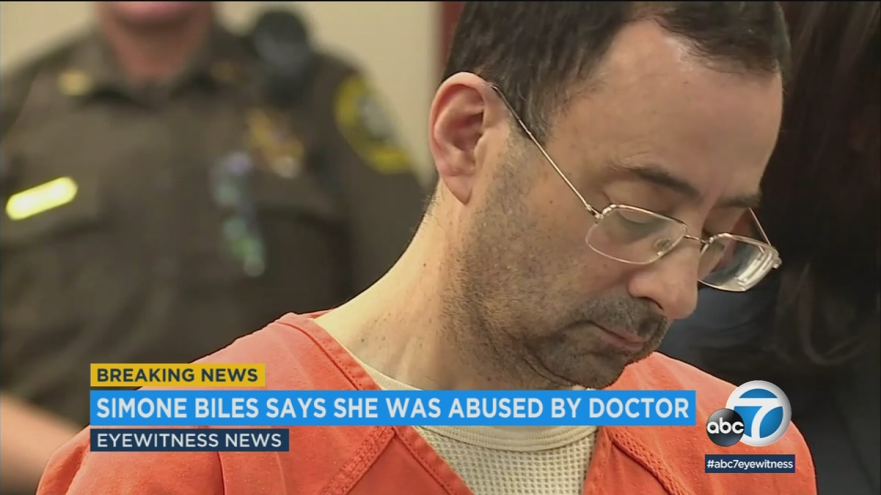Simone Biles reveals sexual abuse by Team USA doctor 