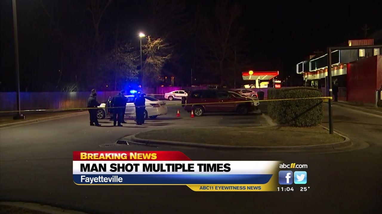 Man shot multiple times in Fayetteville