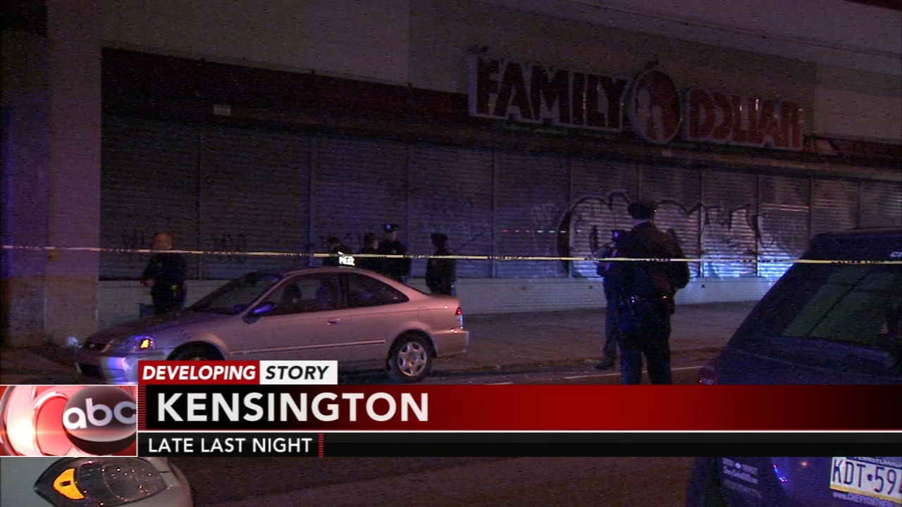 Security guard shoots robbery suspect in Kensington