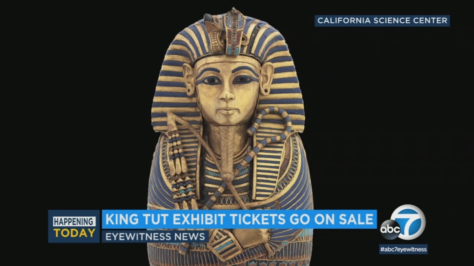 California Science Center King Tut Bags Policy