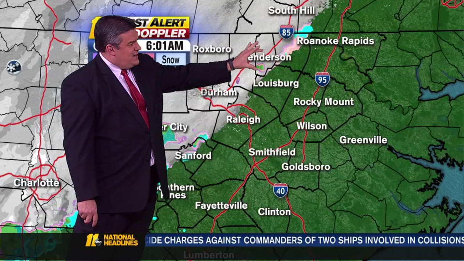 Why hasn't the snow started falling everywhere yet? ABC11 RaleighDurham