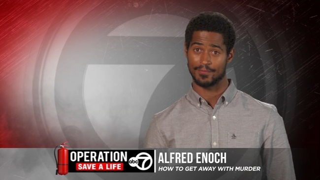 Celebrities With Fire Safety Tips Alfred Enoch Celebrities With Fire Safety Tips Alfred Enoch