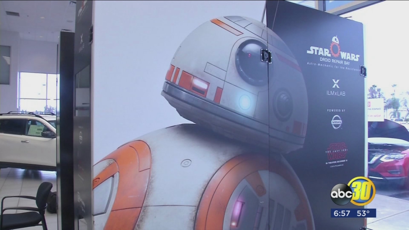 Nissan of Visalia Star Wars virtual reality event ABC30 Fresno