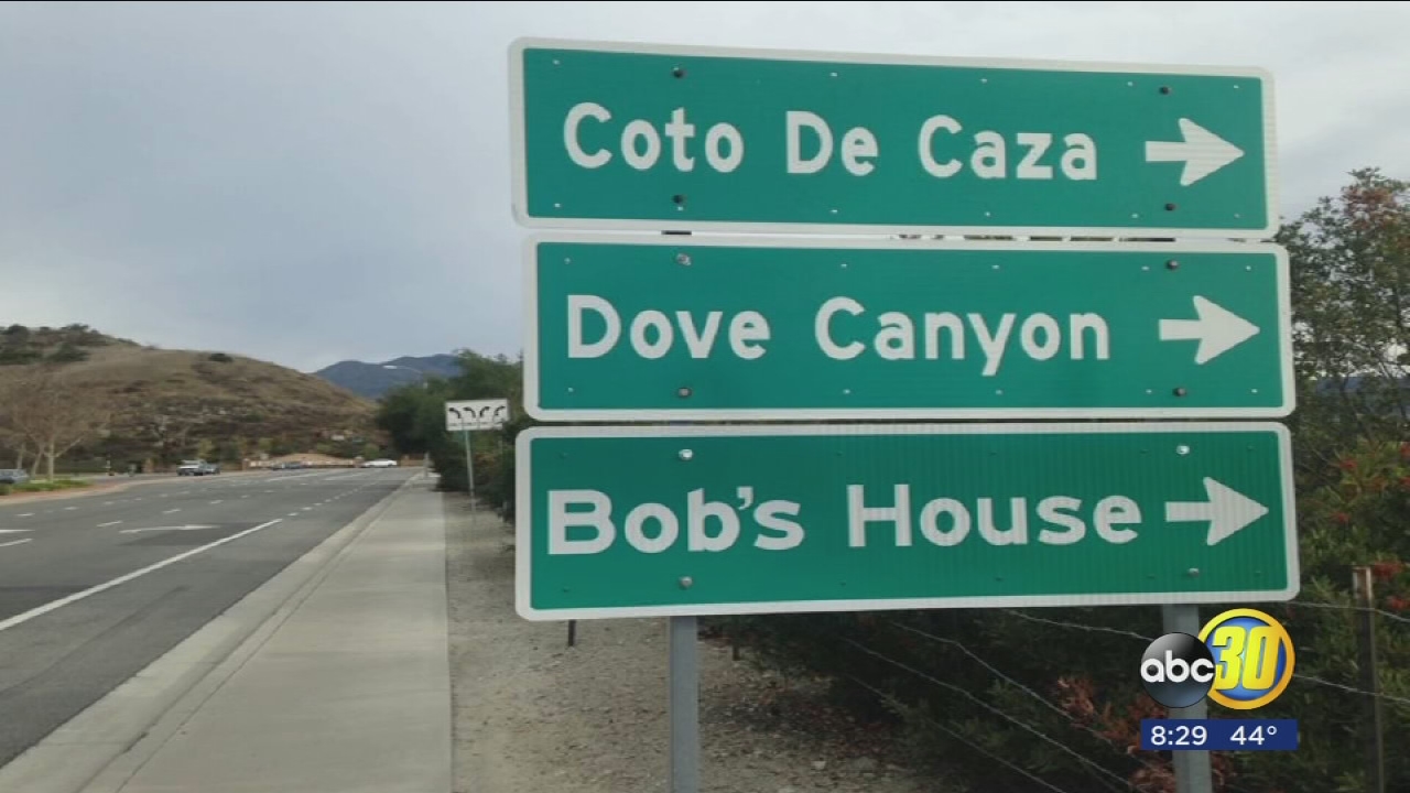 Odd street sign to 'Bob's House' pops up in Orange County