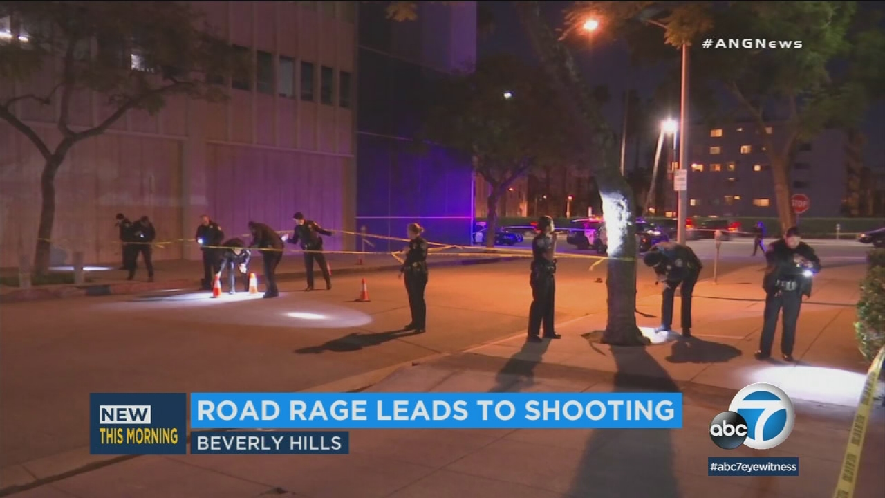 Suspect who opened fire in Beverly Hills neighborhood sought