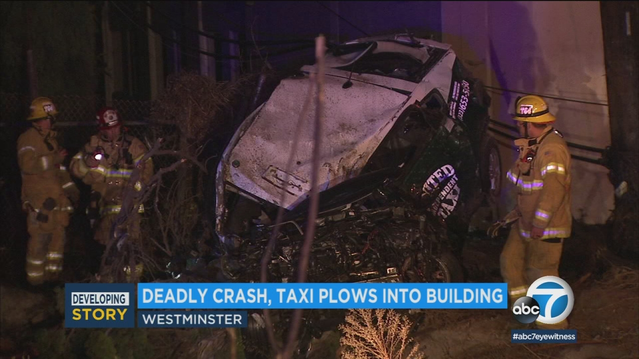 Off-duty taxi driver killed in crash on 405 in Westminster