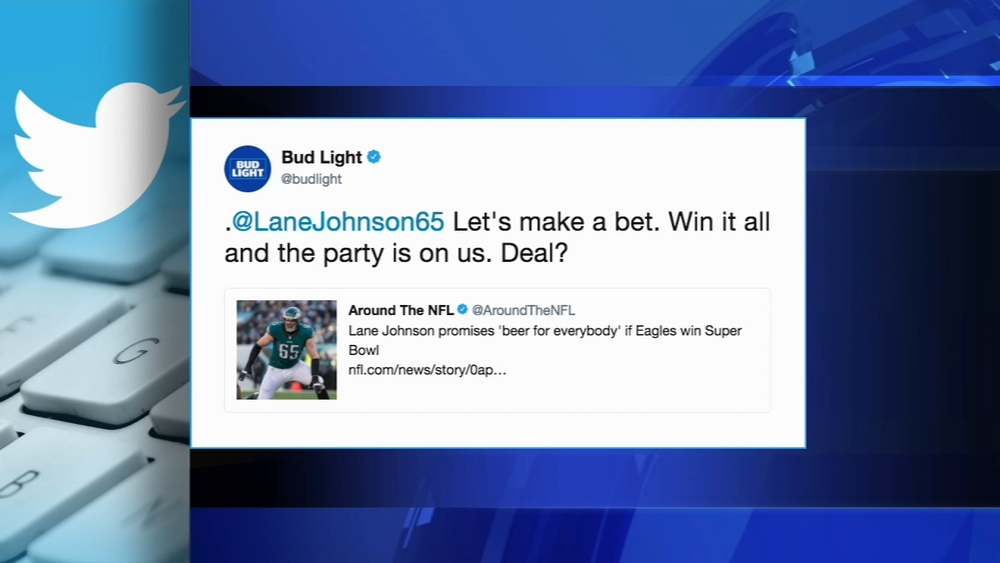 Bud Light: We did not forget about Philly Super Bowl party
