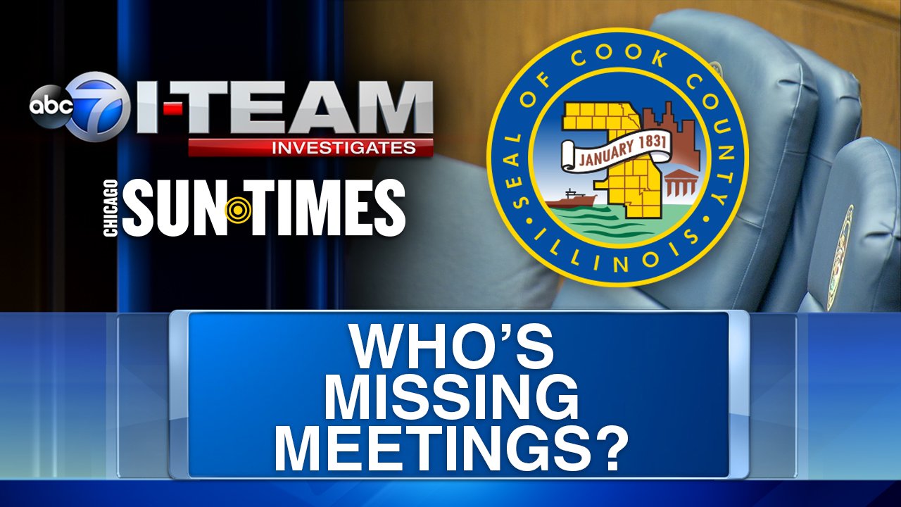 Cook County Commissioners face questions on missed meetings