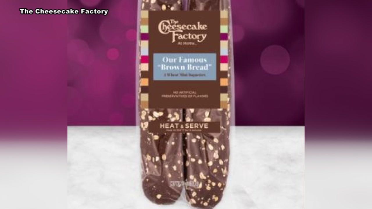 Cheesecake Factory selling famous brown bread