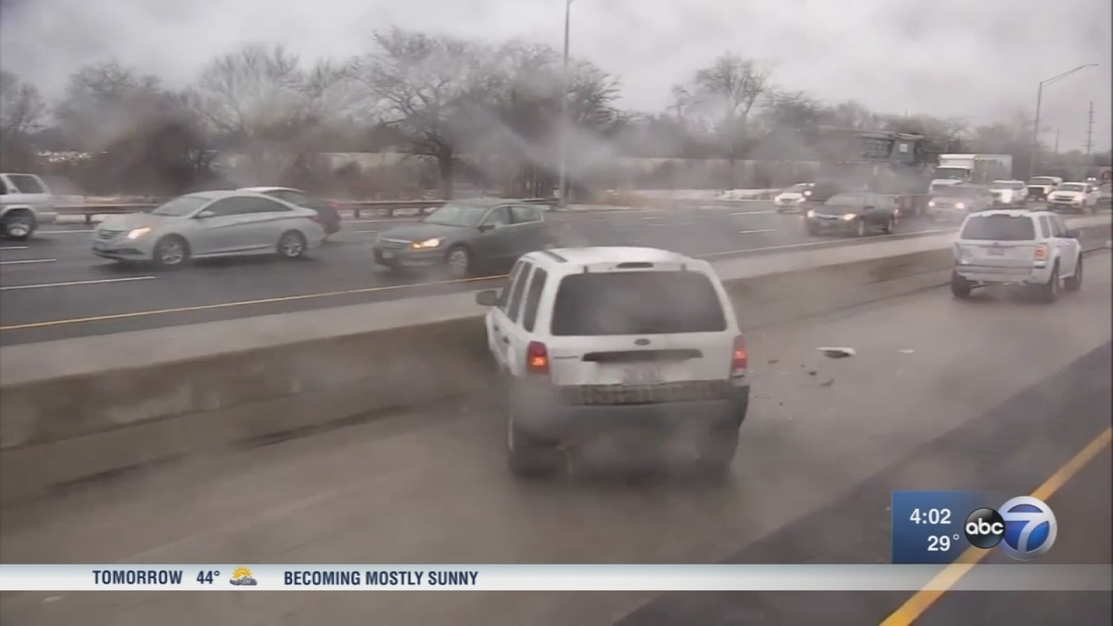 Chicago Weather Black ice causes more than 130 crashes 3 fatal on