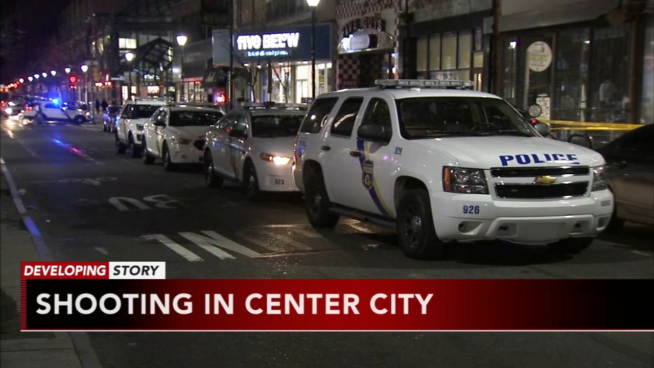 Man shot in Center City