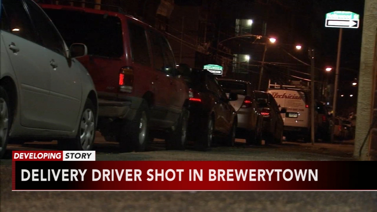 Delivery driver shot in Brewerytown