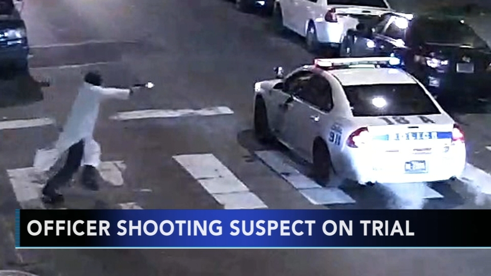 Shooting suspect on trial