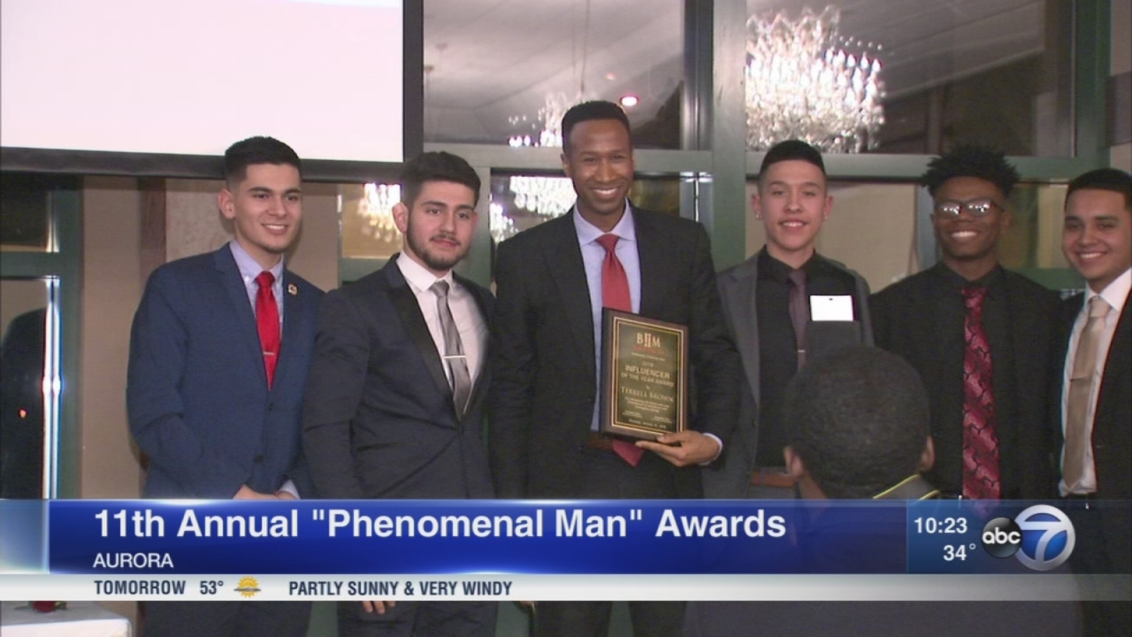 ABC7's Terrell Brown honored in Aurora ABC7 Chicago
