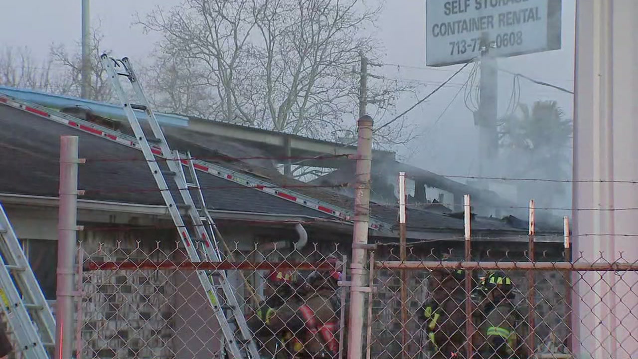 Crews investigating warehouse fire