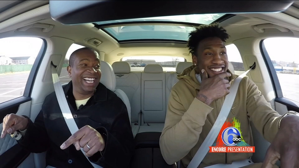 2018 Auto Show: Riding around with 76ers forward Robert Covington