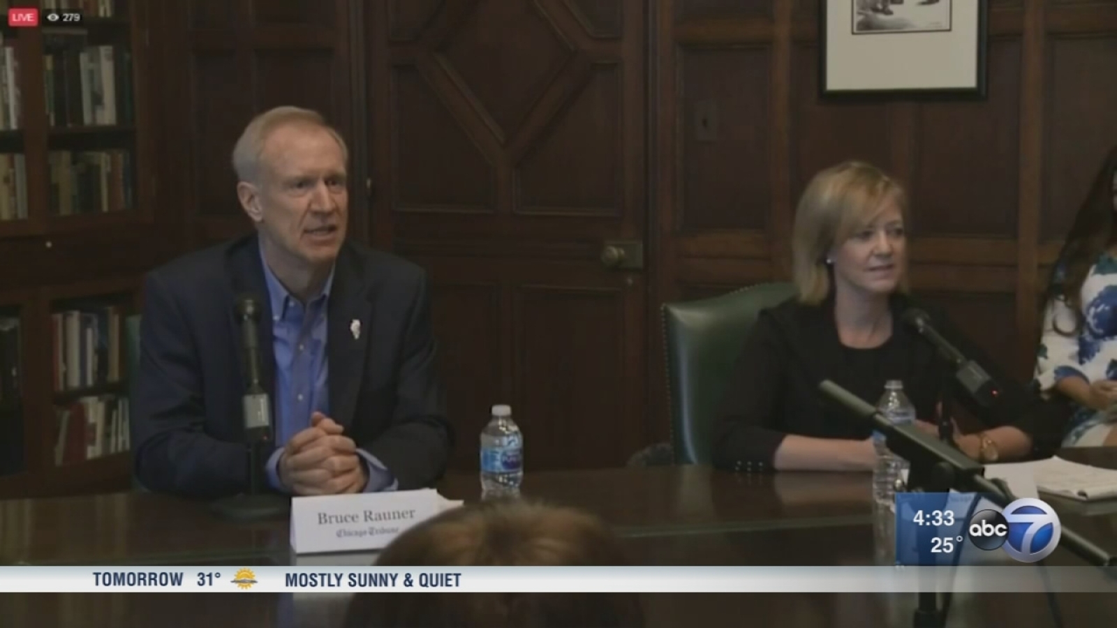 Anthony Rauner Republican gubernatorial candidates Rauner, Ives face off in debate ...