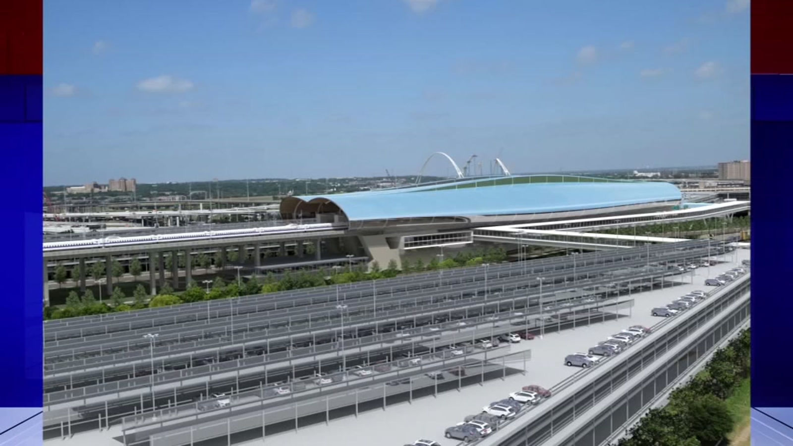 Renderings reveal Texas Bullet Train station in Dallas ABC13 Houston