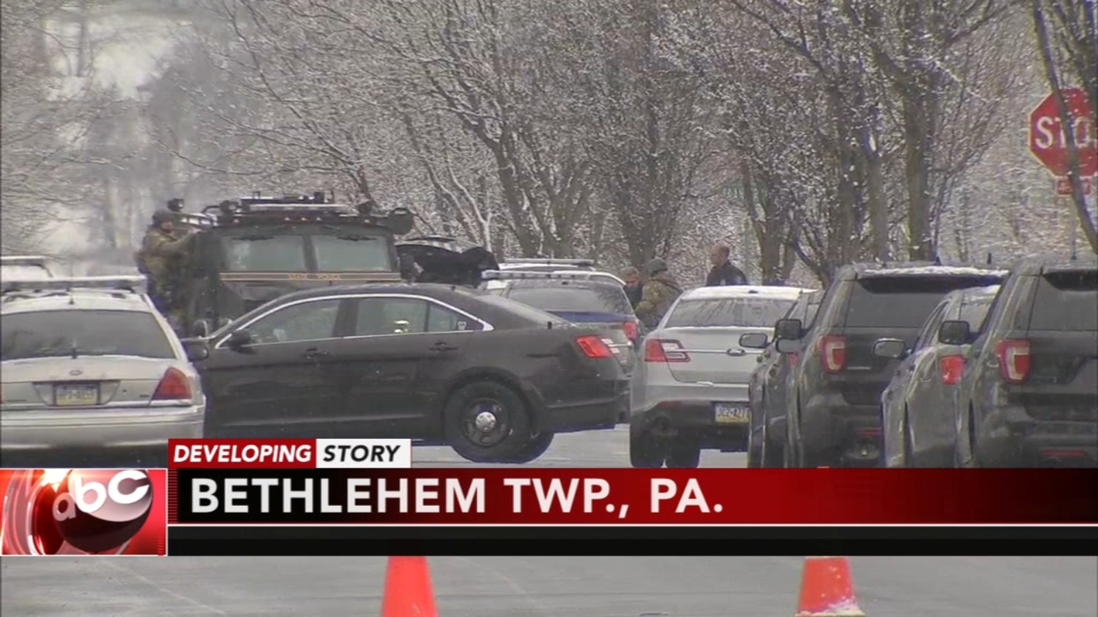 Suspect in custody after hourslong standoff in Bethlehem Twp. 6abc Philadelphia