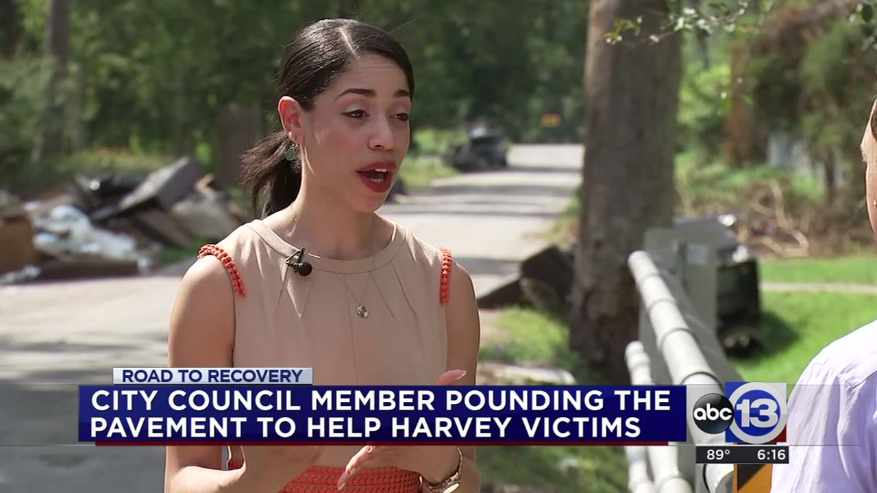 More than a month after Harvey hit, leaders in northeast Houston are still trying to get help to those who haven't cleaned their homes.