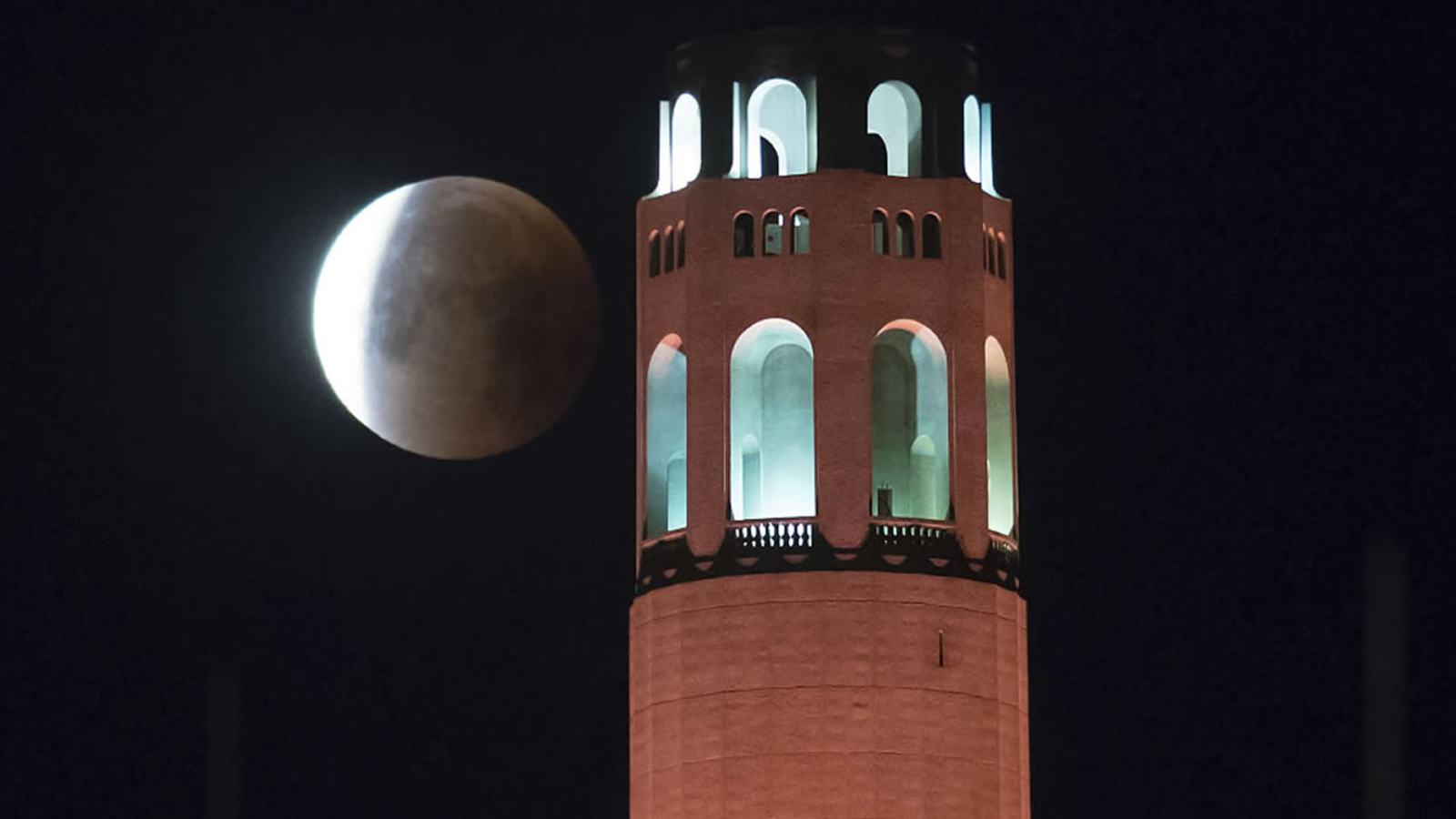 PHOTOS: Super blue blood moon over Bay Area - ABC7 San Francisco