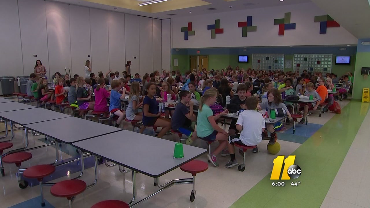 Wake Schools parents concerned about lunch table cleanliness