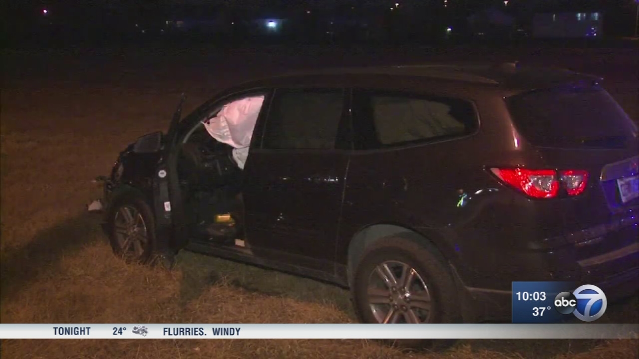 3 in custody, officer injured in Harvey police-involved shooting and crash