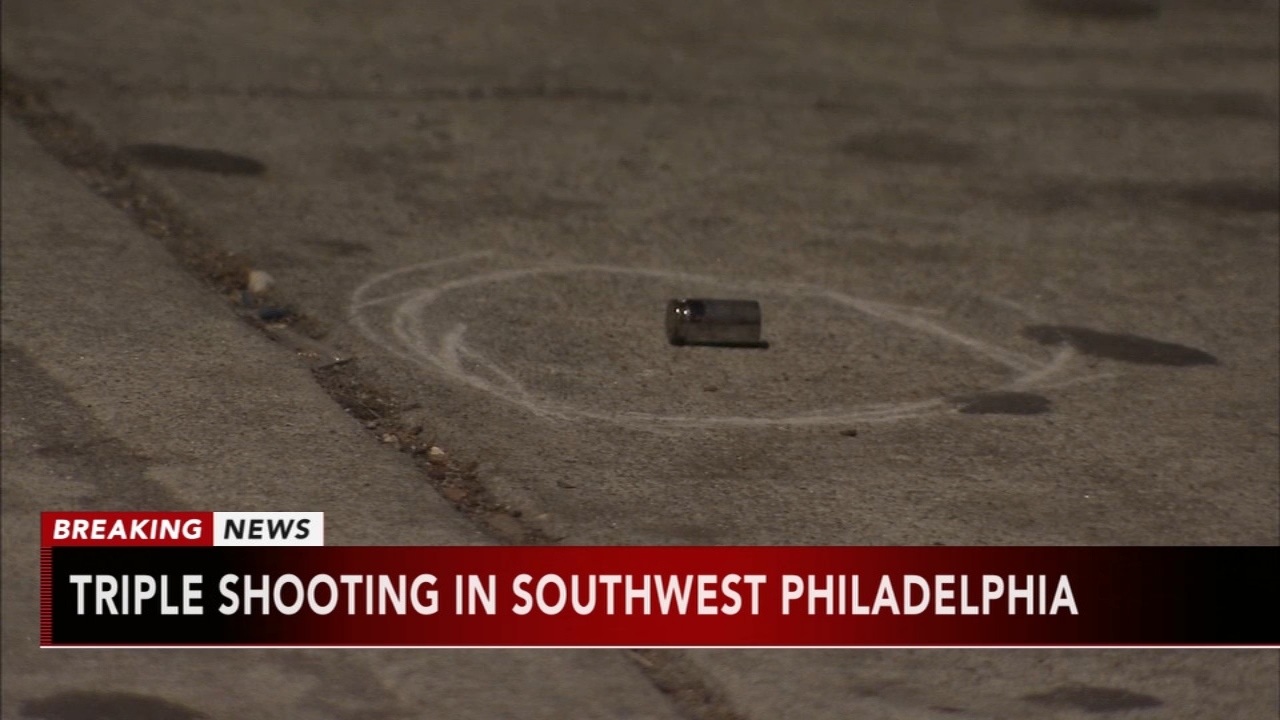 Triple shooting in Southwest Philadelphia