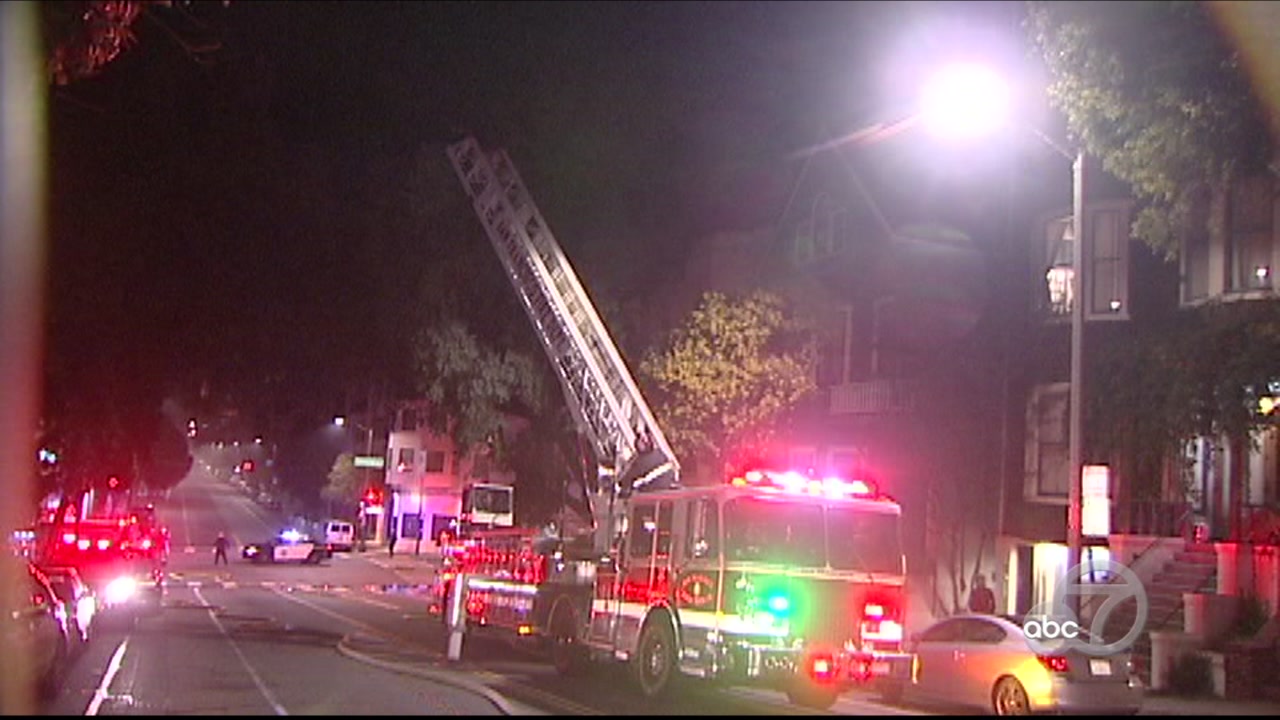 4 adults, infant displaced after fire burns 2 Victorian-style homes in San Francisco