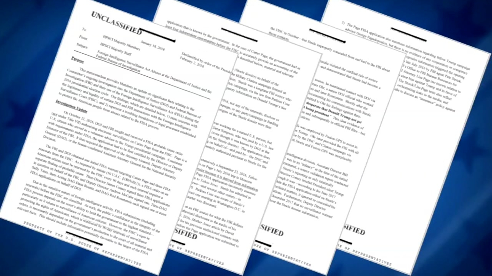 GOP-led House intelligence panel releases memo - ABC13 Houston