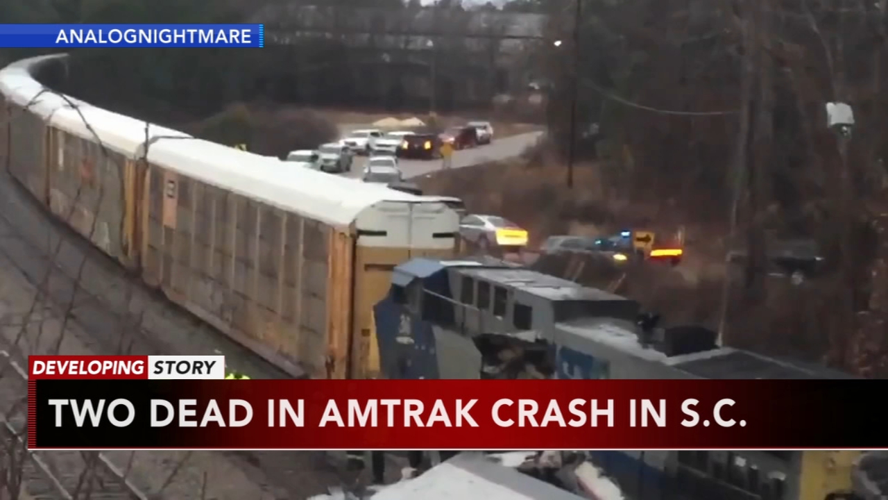 Deadly Amtrak crash in South Carolina
