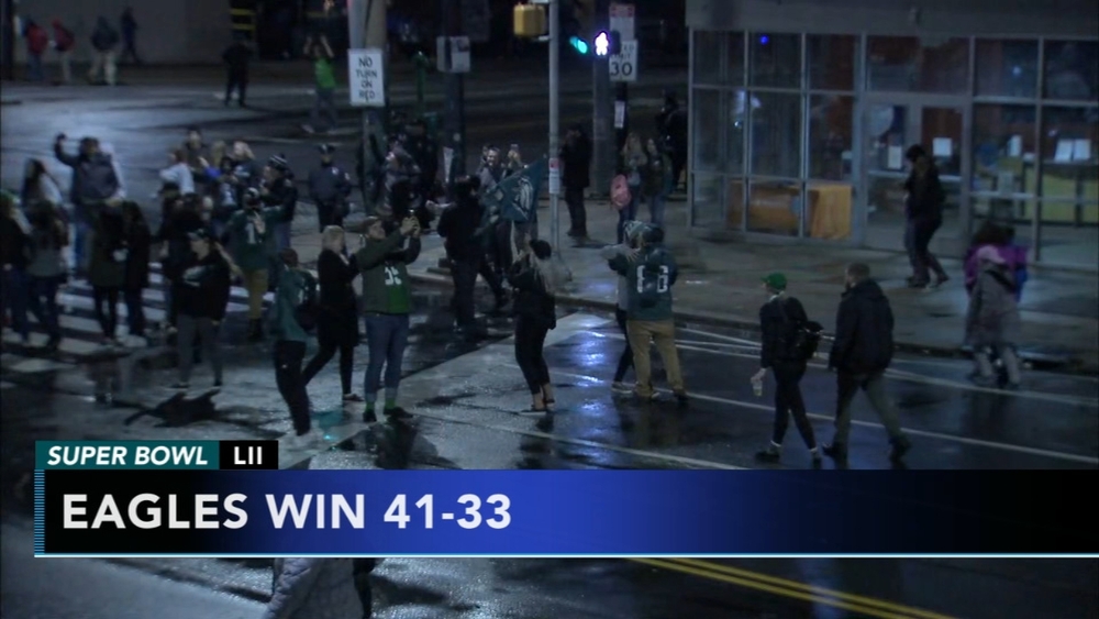 VIDEO: Action News coverage of the Super Bowl victory