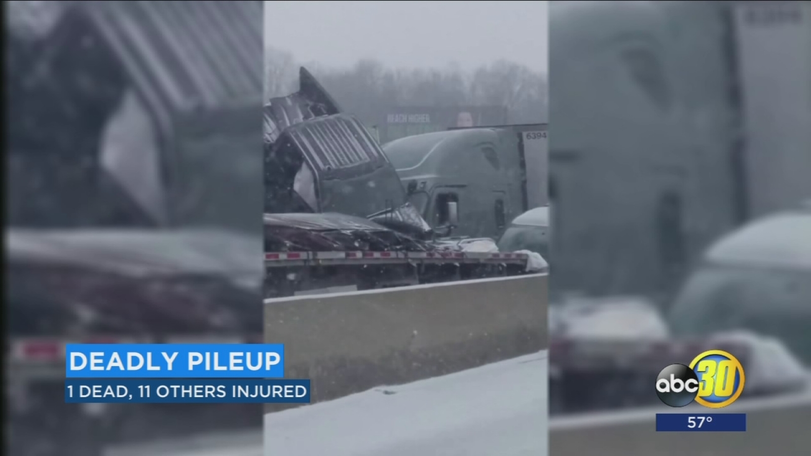 30car pileup closes eastbound Interstate 44 in Missouri ABC30 Fresno