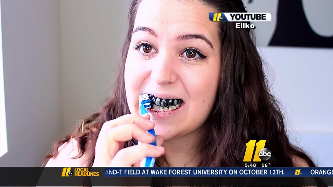 Dentists warn against charcoal to whiten teeth