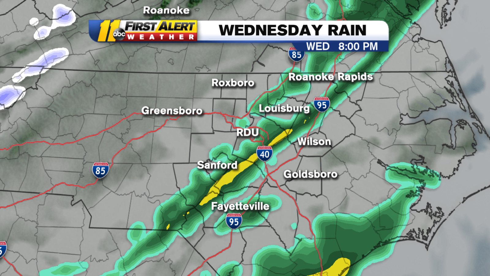 Much needed rain falling across North Carolina ABC11 RaleighDurham