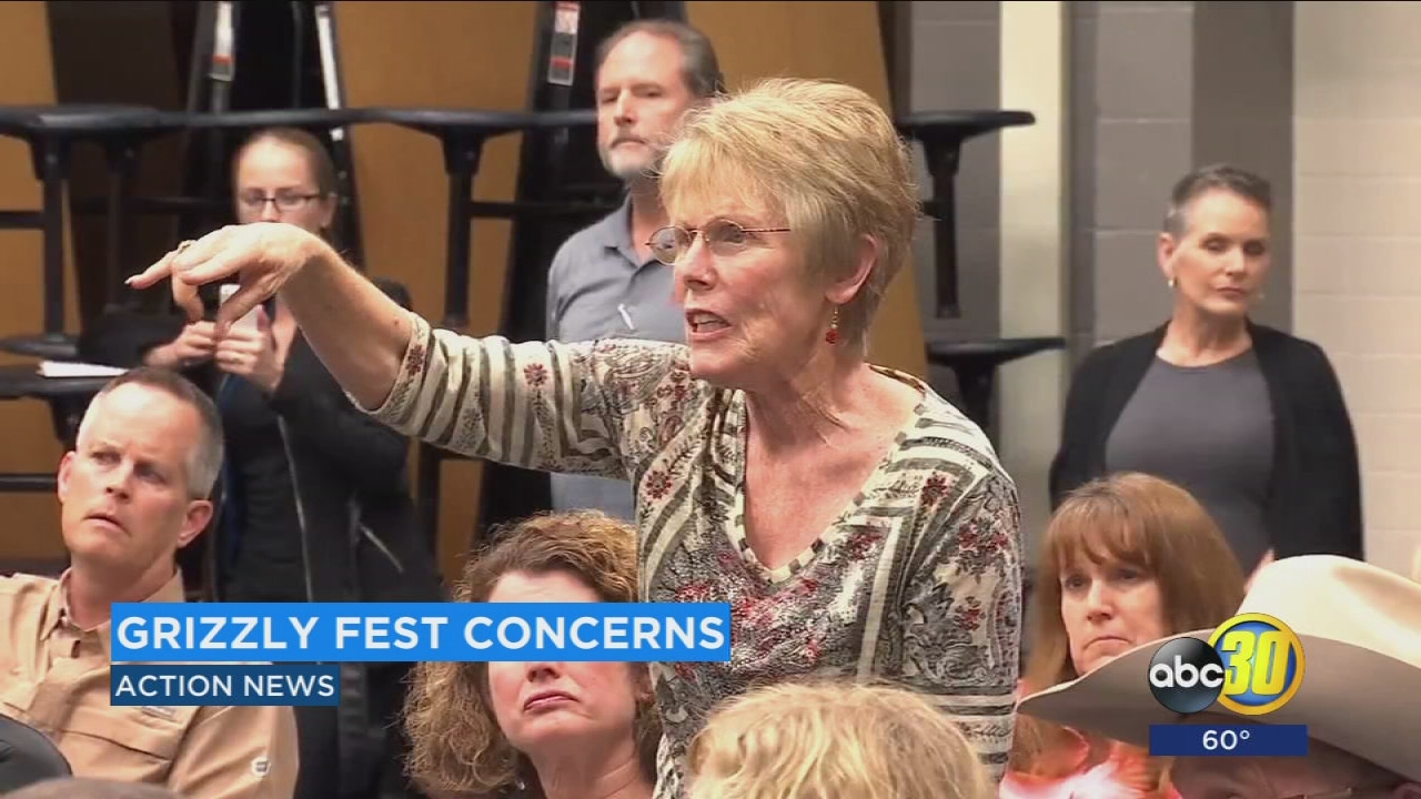 Dozens of residents voice their concerns about Grizzly Fest moving to Woodward Park