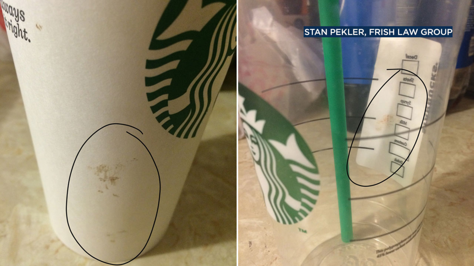 Starbucks sued by family after blood allegedly found in drinks ABC30