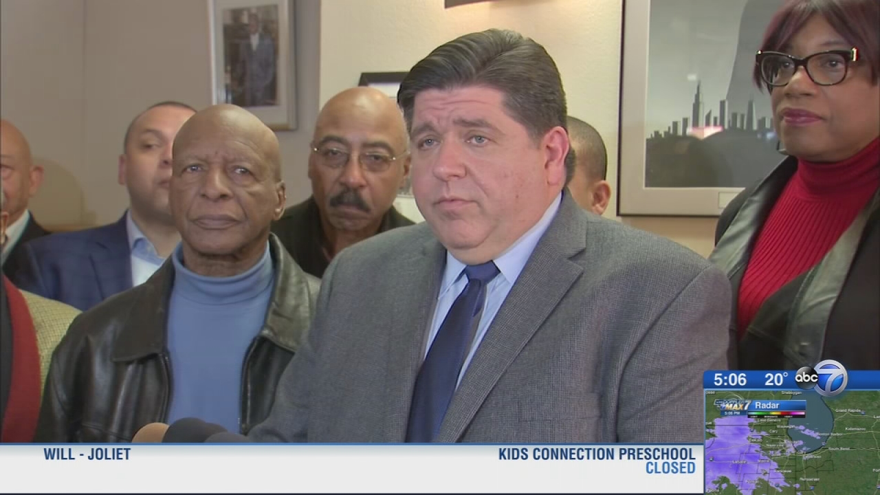 Pritzker meets with African American pastors