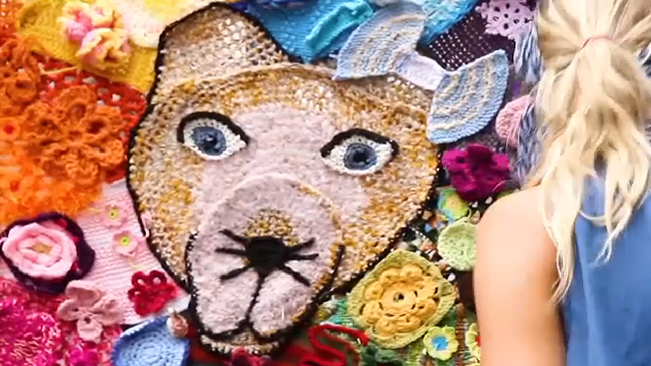 Meet the Yarn Bomber