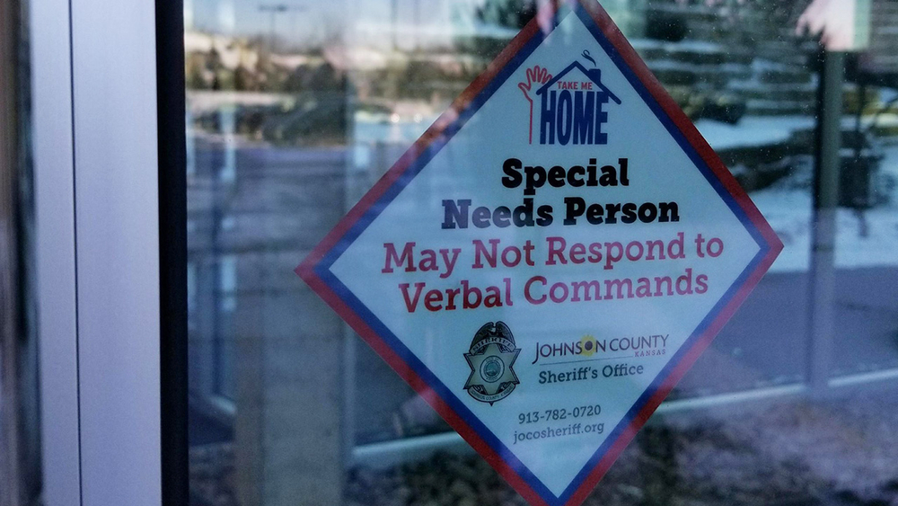 How stickers help officers interact with those with special needs