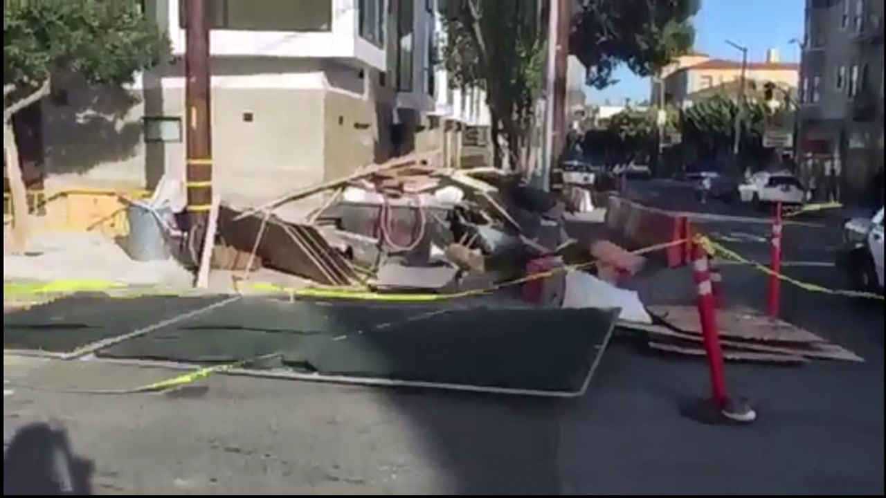 Two hurt by wind-driven debris in San Francisco