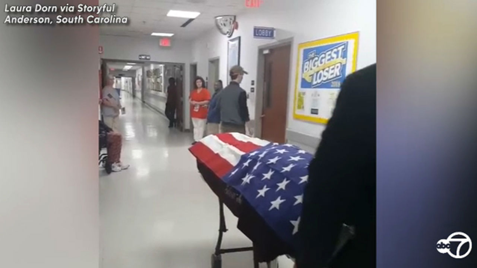 South Carolina nursing home holds moving farewell ceremony for US Air