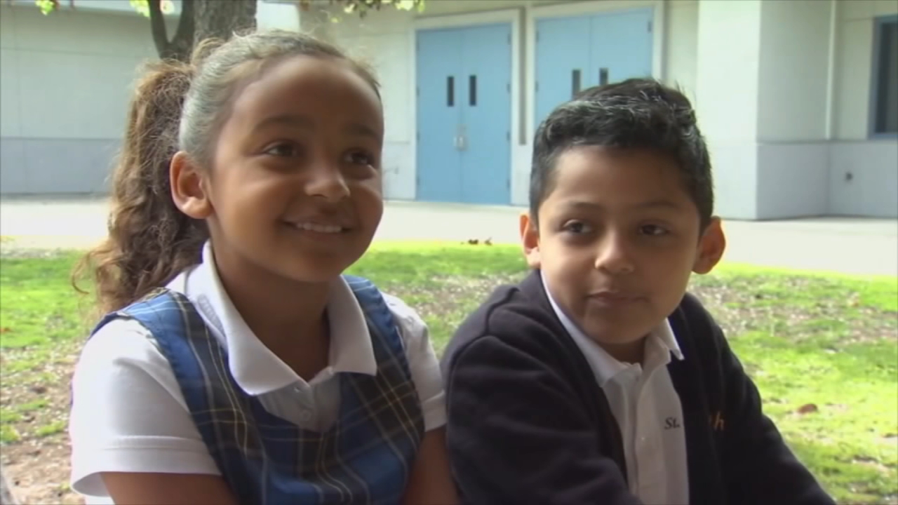 Boy saves classmate from choking during Valentine's party