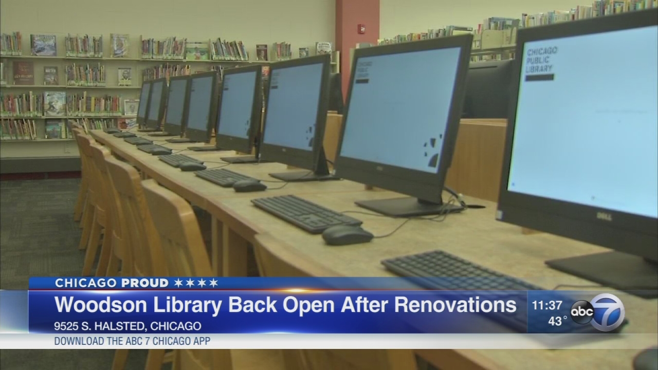 Woodson Library reopens after renovations