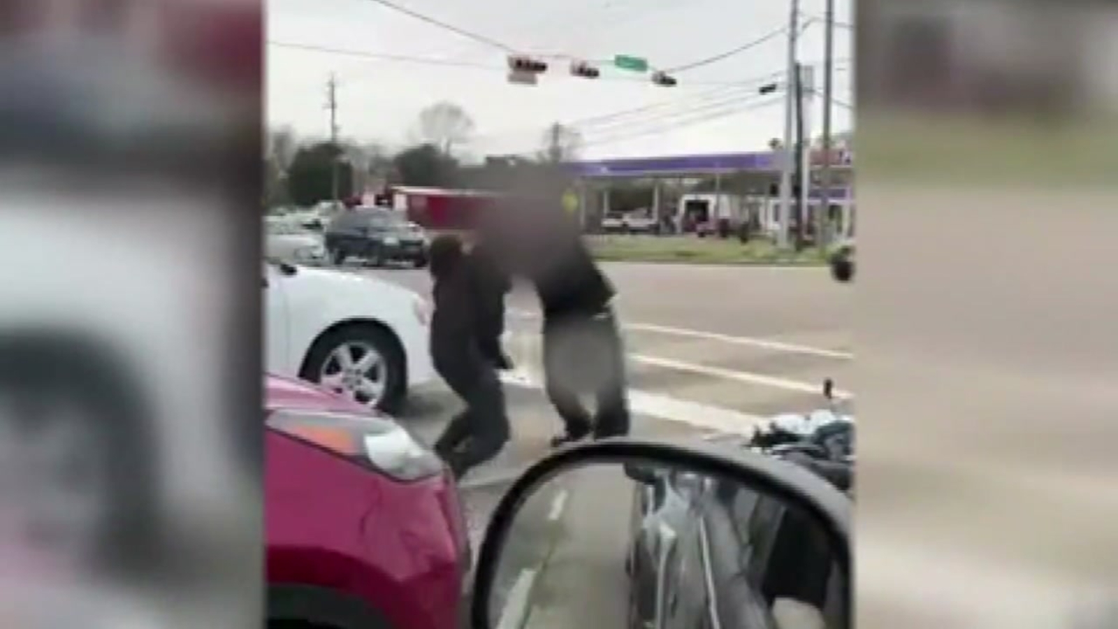 Motorcyclist beaten by two men in violent La Porte road rage incident